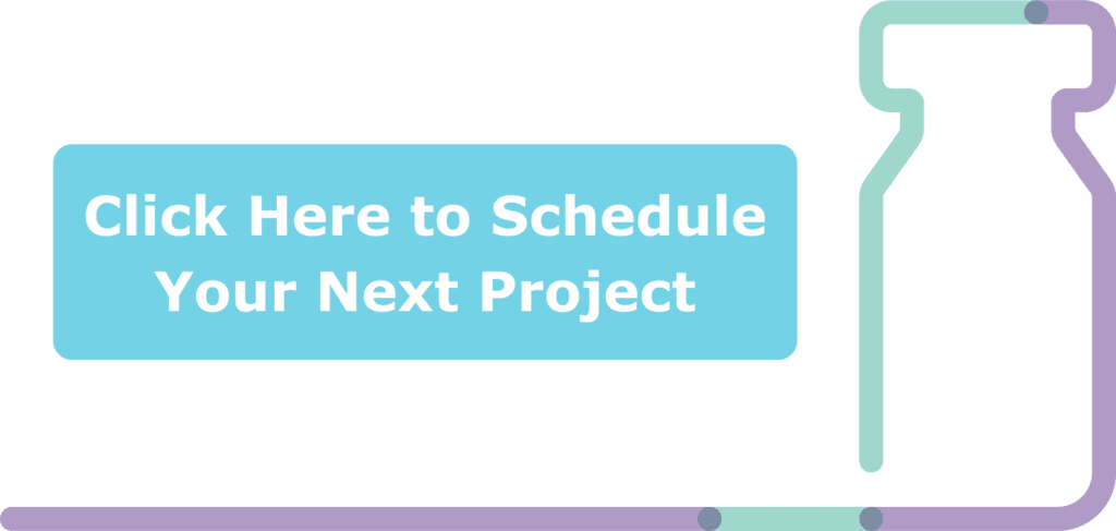 Schedule Your Next Project Button via Lubrizol CDMO