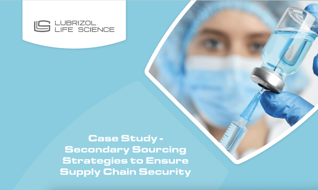 Case Study – Secondary Sourcing Strategies to Ensure Supply Chain Security